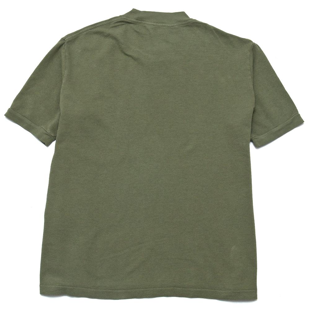 Battenwear Polo Tee Light Olive at shoplostfound, back