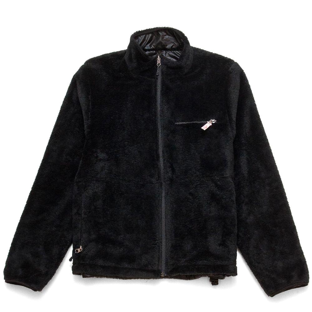 Battenwear Reversible Camper Jacket Black / Black at shoplostfound, fleece front