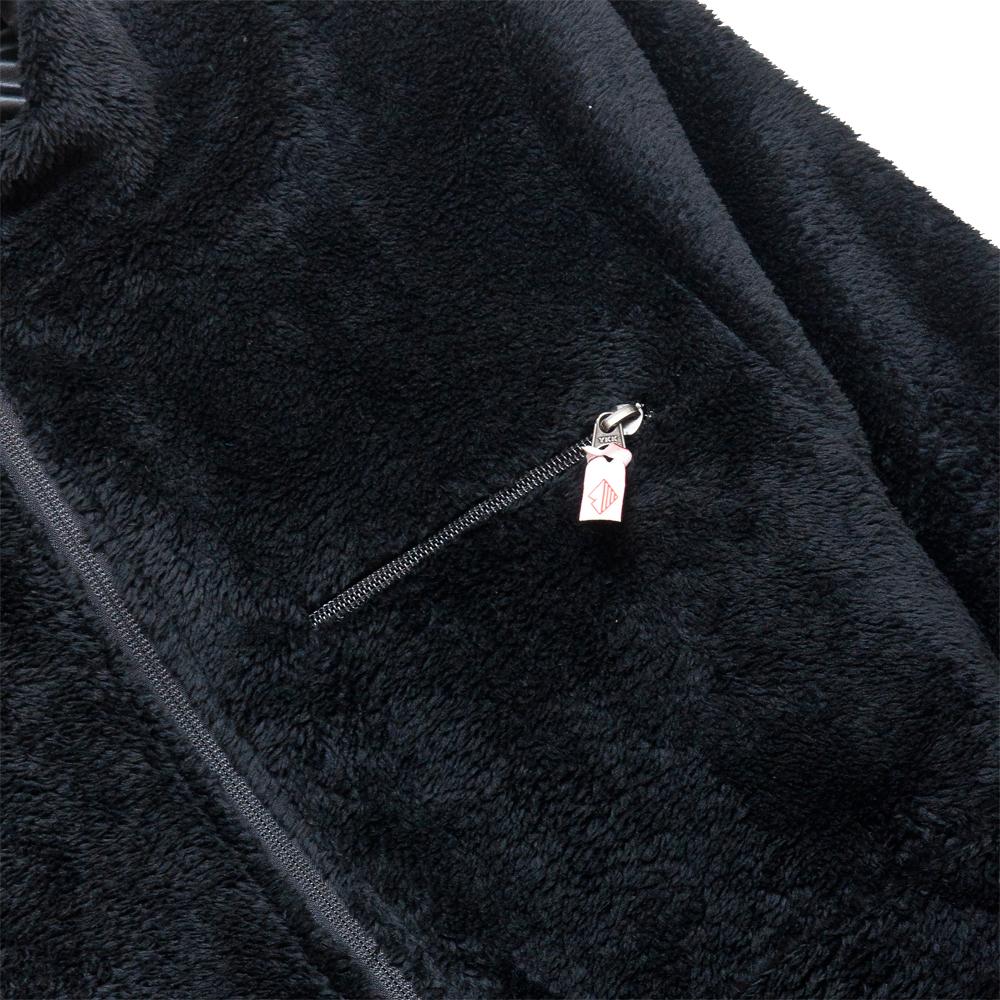 Battenwear Reversible Camper Jacket Black / Black at shoplostfound, chest pocket