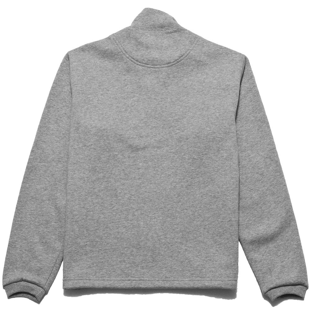 Battenwear Sweat Cardigan Heather Grey at shoplostfound, back