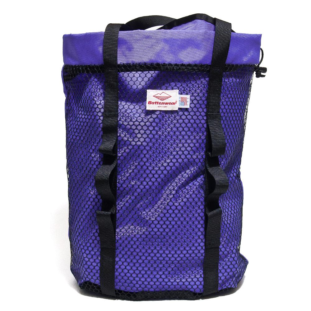 Battenwear Wet Dry Bag Purple at shoplostfound, front