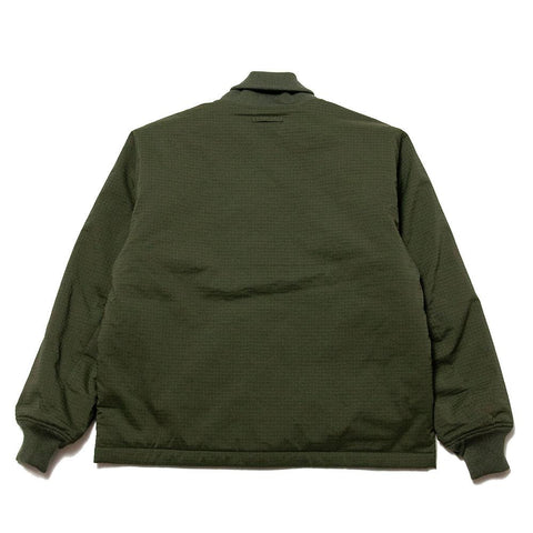 Beams Plus M43 Ripstop Jacket Olive at shoplostfound, front