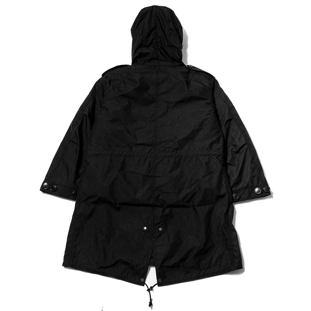 Beams Plus M51 Down Parka Black at shoplostfound, back