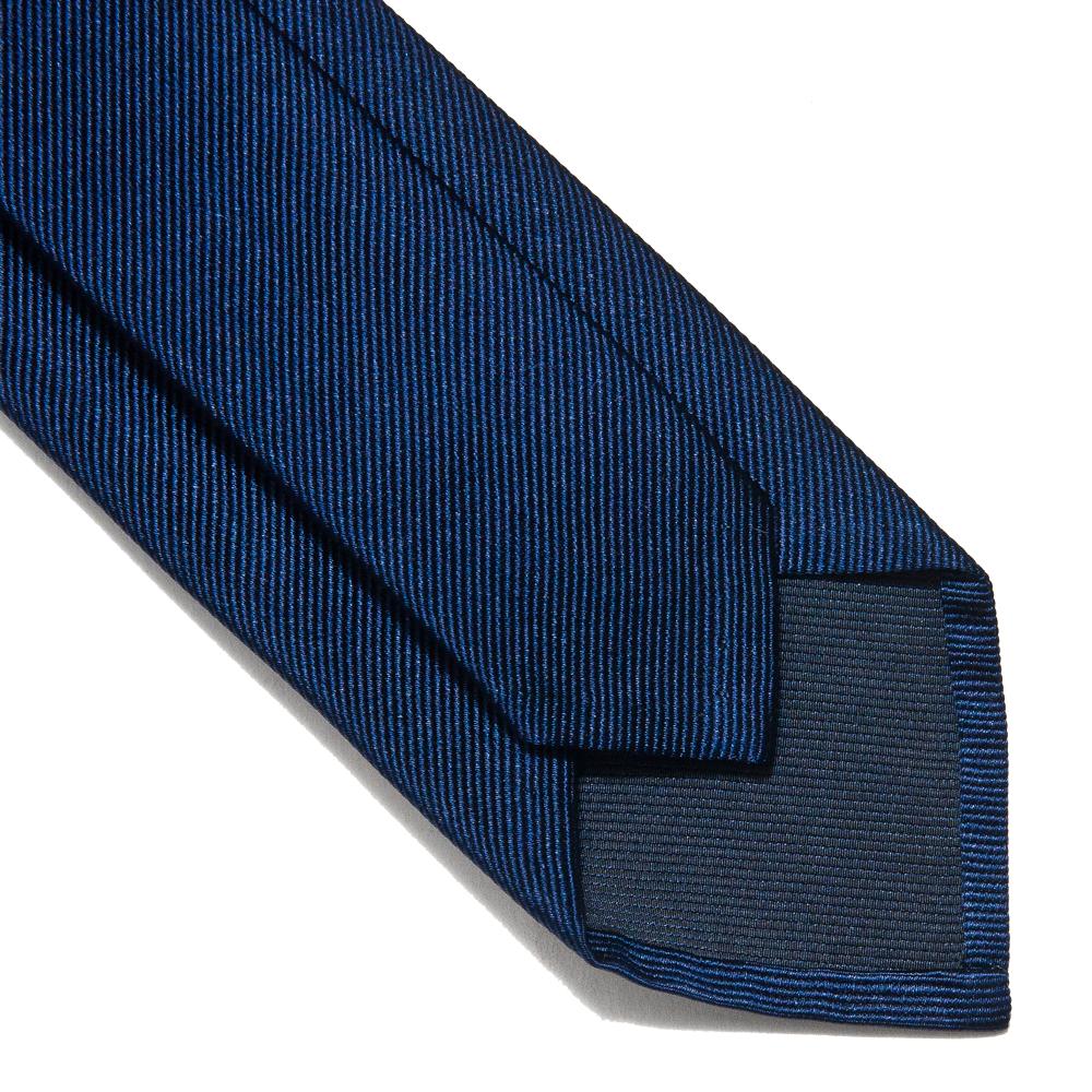 Beams Plus New Rep Tie Blue at shoplostfound, detail