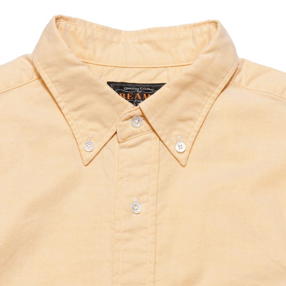 Beams Plus S/S B.D. Ox Yellow at shoplostfound, neck