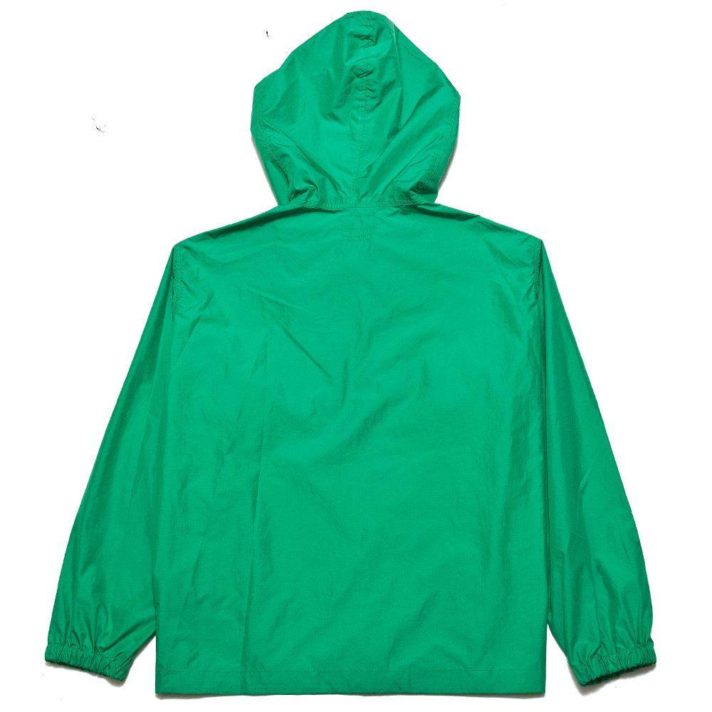 Beams Plus USN Anorak Recycle Ripstop Green at shoplostfound, back