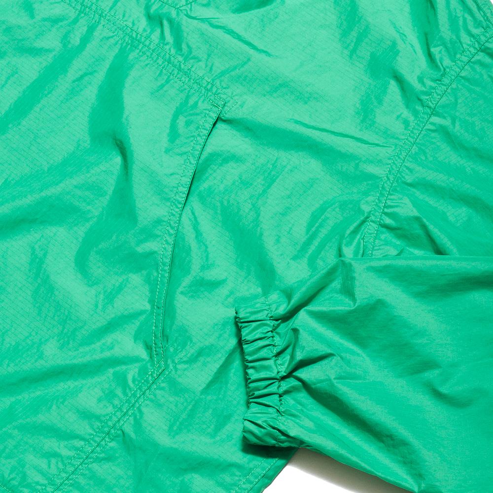 Beams Plus USN Anorak Recycle Ripstop Green at shoplostfound, cuff