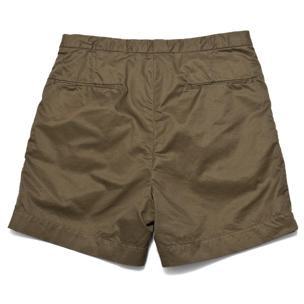 Beams Plus Wide Short Olive at shoplostfound, back