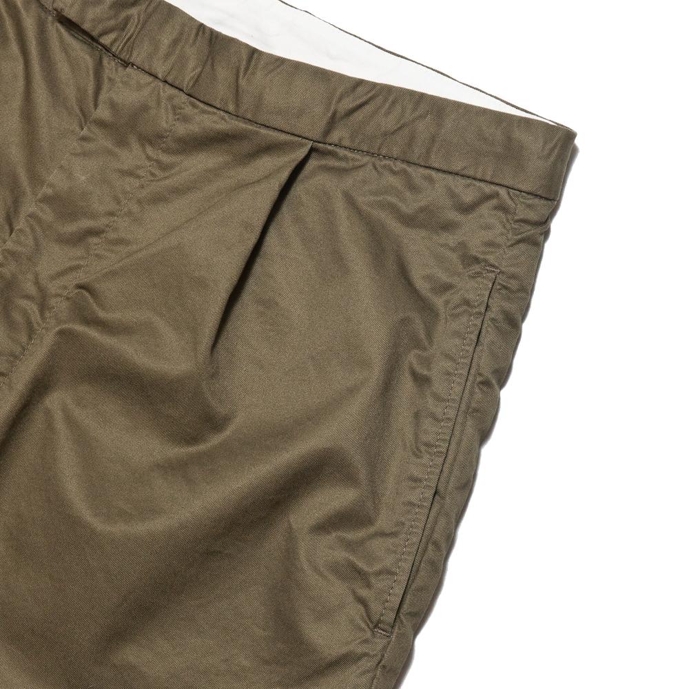 Beams Plus Wide Short Olive at shoplostfound, pocket