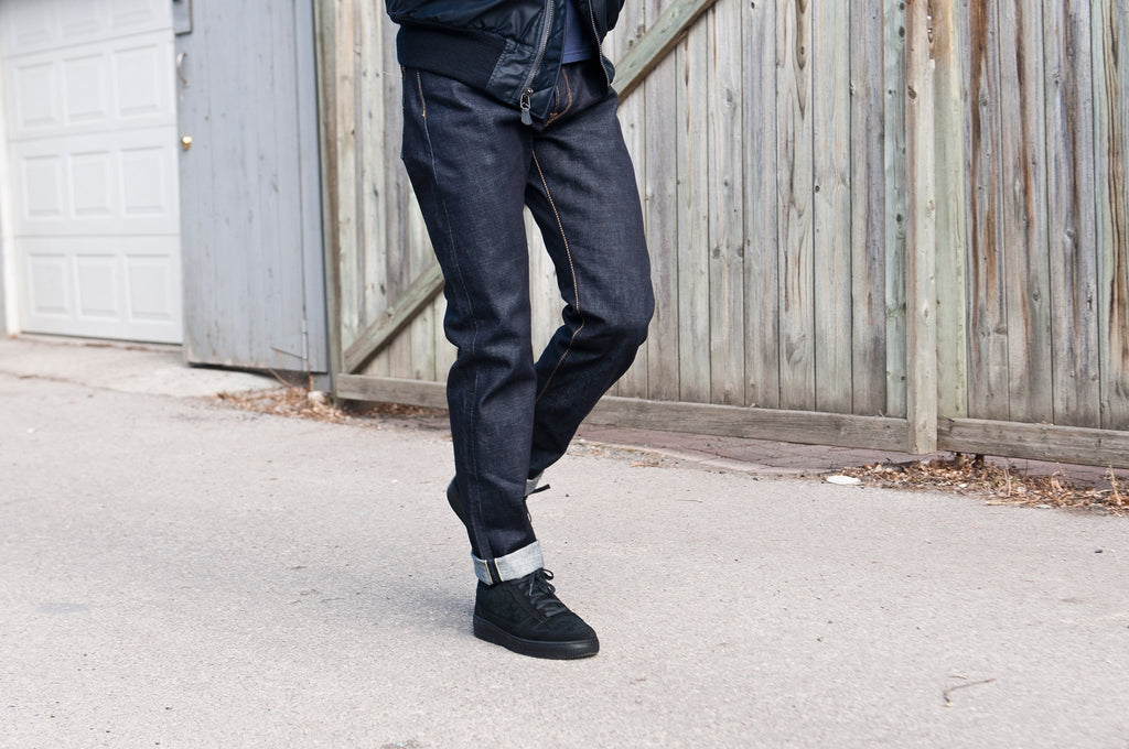 Edwin Classic Regular Tapered Jeans Raw State at shoplostfound, Holden