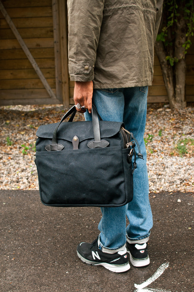 Filson Original Briefcase Black at shoplostfound, Jason