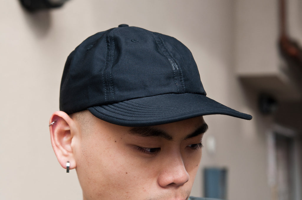 Norse Projects Foldable Sports Cap Black at shoplostfound, Justin