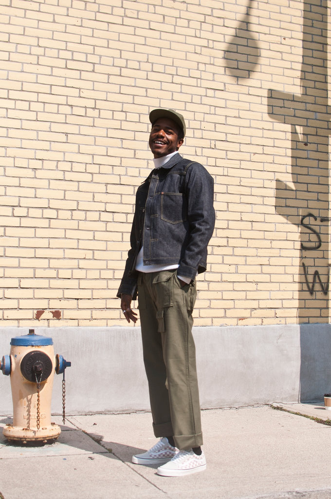 Sassafras G.D.U. Pant Olive at shoplostfound, Jason 2