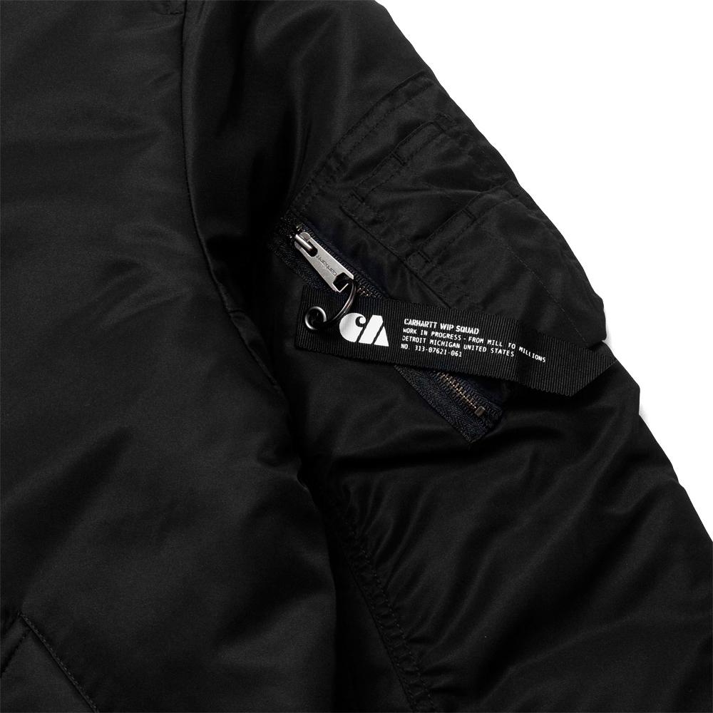 Carhartt W.I.P. Ashton Bomber Black at shoplostfound, tag