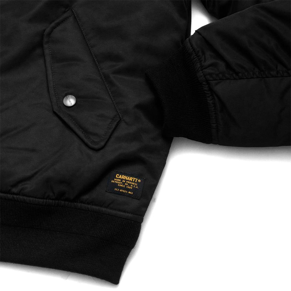 Carhartt W.I.P. Ashton Bomber Black at shoplostfound, detail