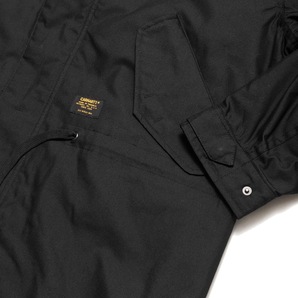 Carhartt W.I.P. Belden Parka Black at shoplostfound, cuff