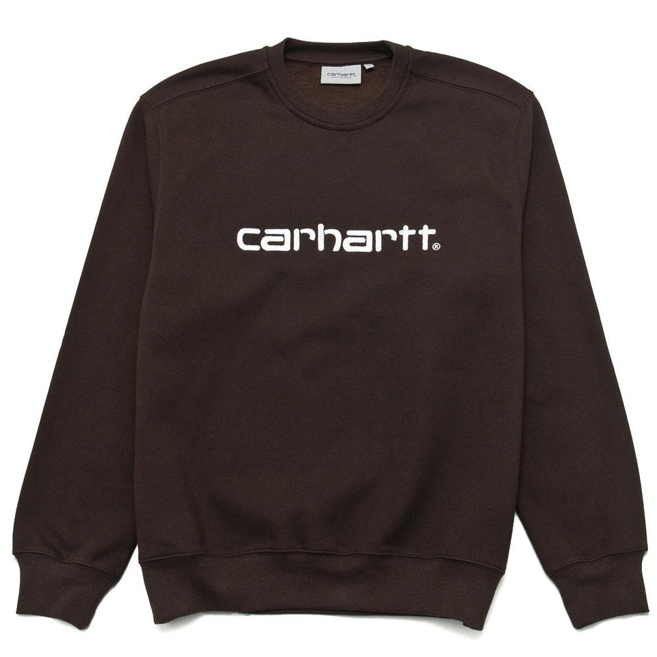 Carhartt W.I.P. Carhartt Sweatshirt Tobacco at shoplostfound, front