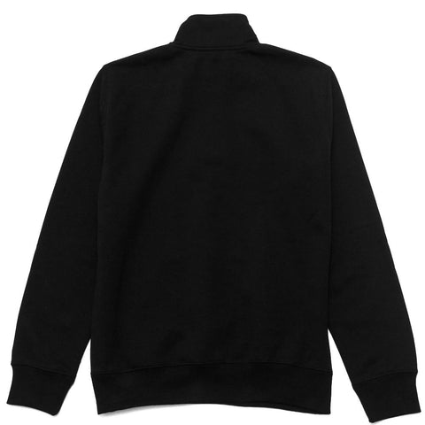Carhartt W.I.P. Chase Neck Zip Sweat Black at shoplostfound, front