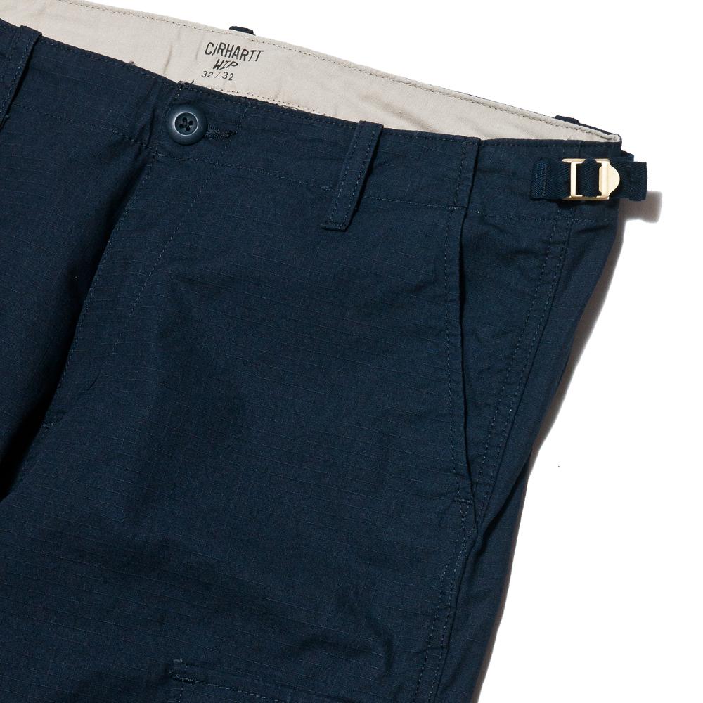 Carhartt W.I.P. Columbia Ripstop Aviation Pant Dark Navy at shoplostfound, pocket