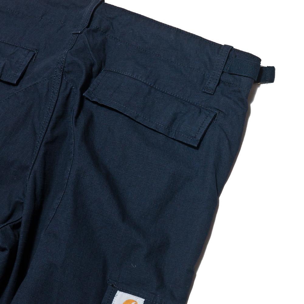 Carhartt W.I.P. Columbia Ripstop Aviation Pant Dark Navy at shoplostfound, detail