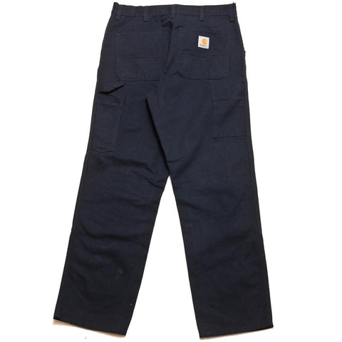 Carhartt W.I.P. Double Knee Pant Dark Navy at shoplostfoud, front