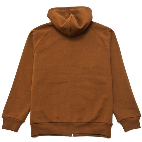 Carhartt W.I.P. Hooded Thermal Lined Jacket Hamilton Brown at shoplostfound, front
