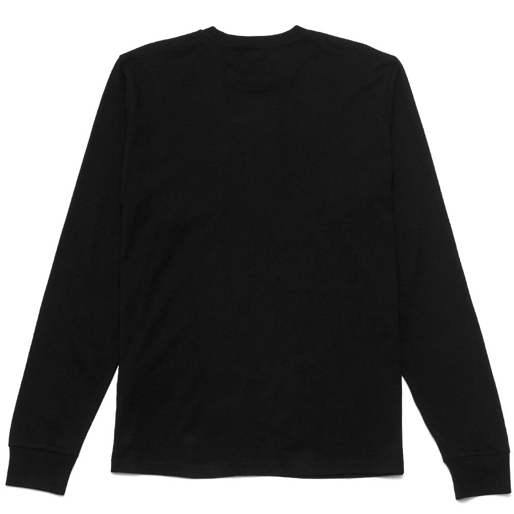 Carhartt W.I.P. L/S Pocket T-Shirt Black at shoplostfound, back