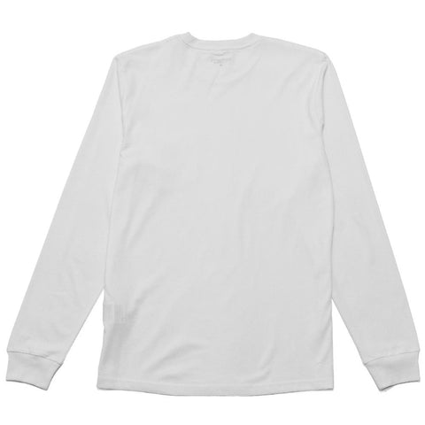Carhartt W.I.P. L/S Pocket T-Shirt White at shoplostfound, front