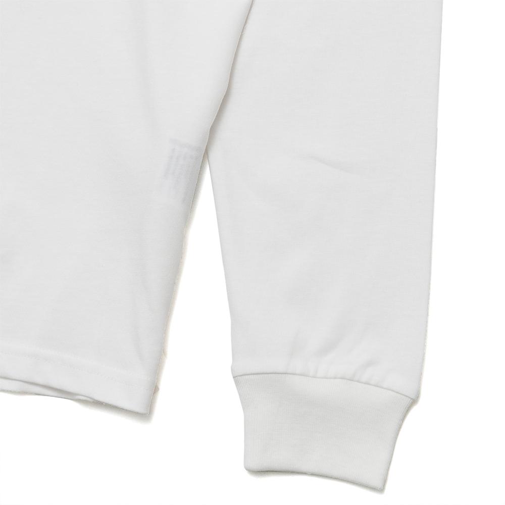 Carhartt W.I.P. L/S Pocket T-Shirt White at shoplostfound, detail
