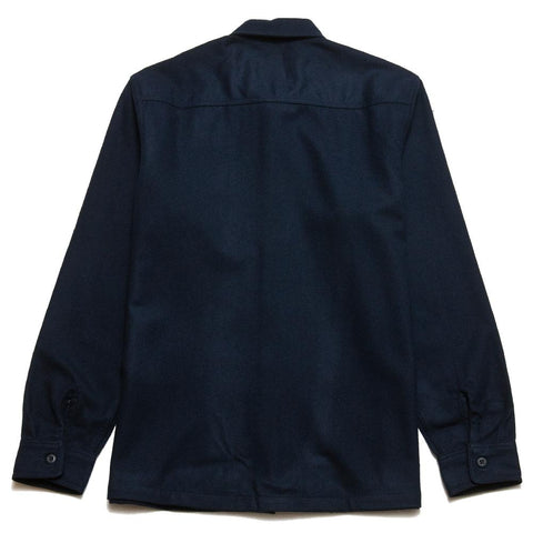 Carhartt W.I.P. L/S Stover Pocket Shirt Dark Navy at shoplostfound, front