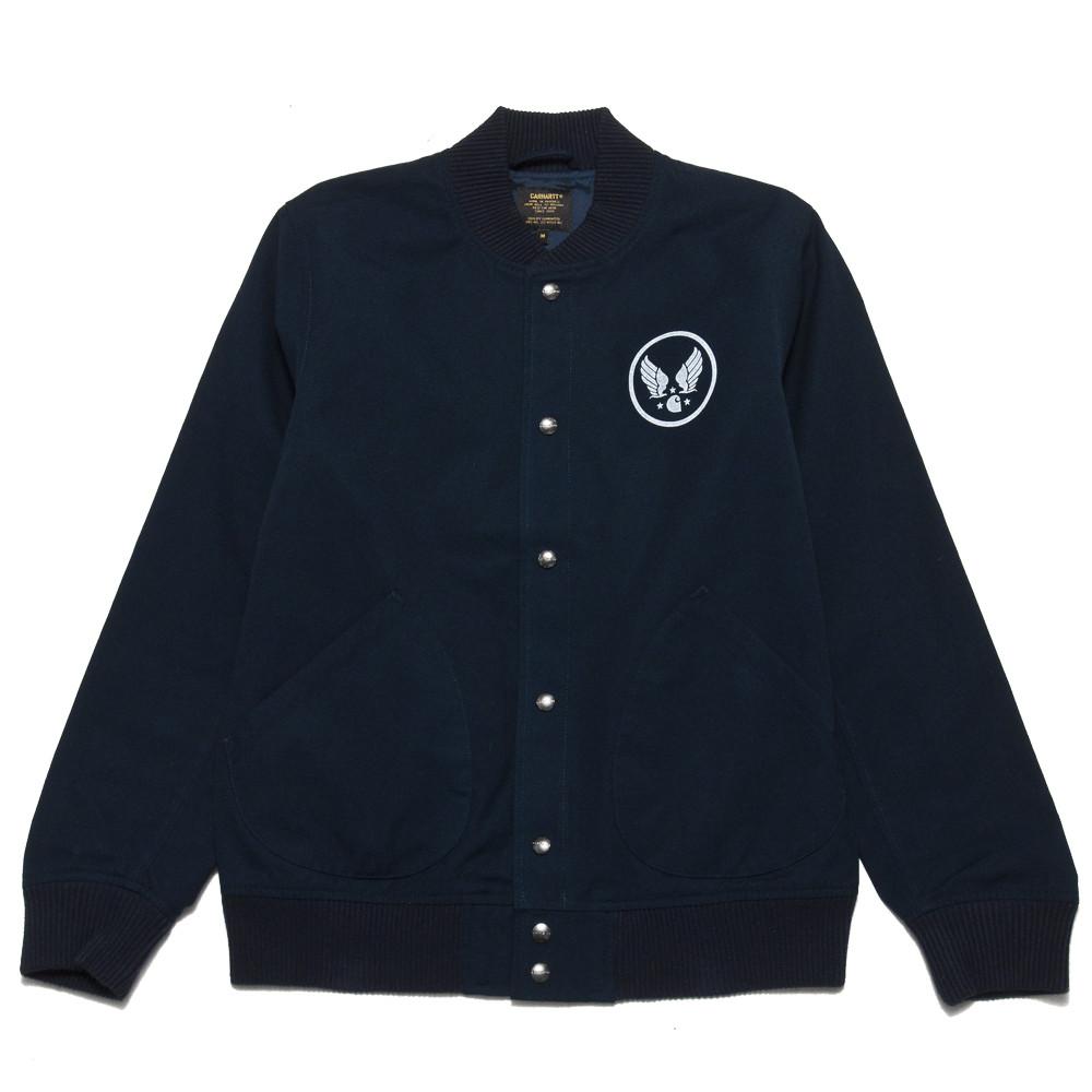 Carhartt W.I.P. Loop Emblem Jacket Navy at shoplostfound, front