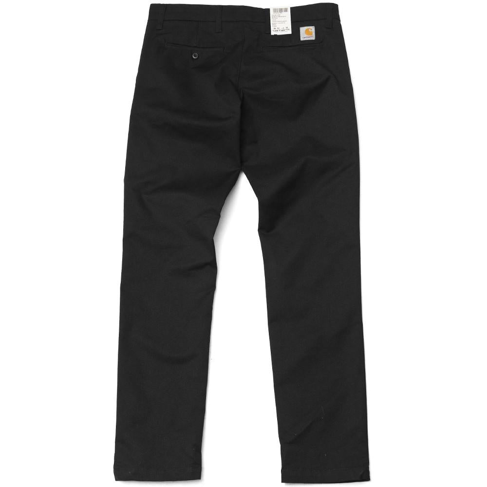 Carhartt W.I.P. Sid Pant Black Rinse at shoplostfound, back