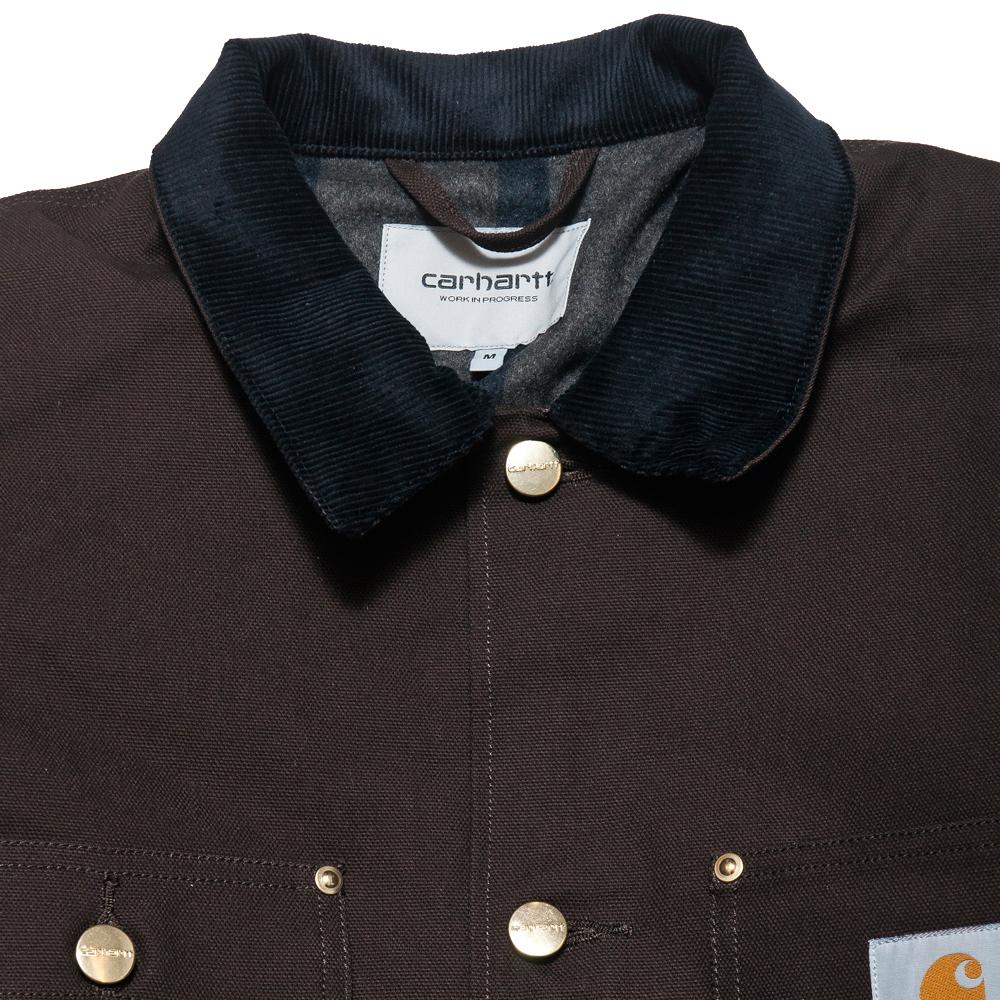 Carhartt W.I.P. Michigan Jacket Tobacco at shoplostfound, neck