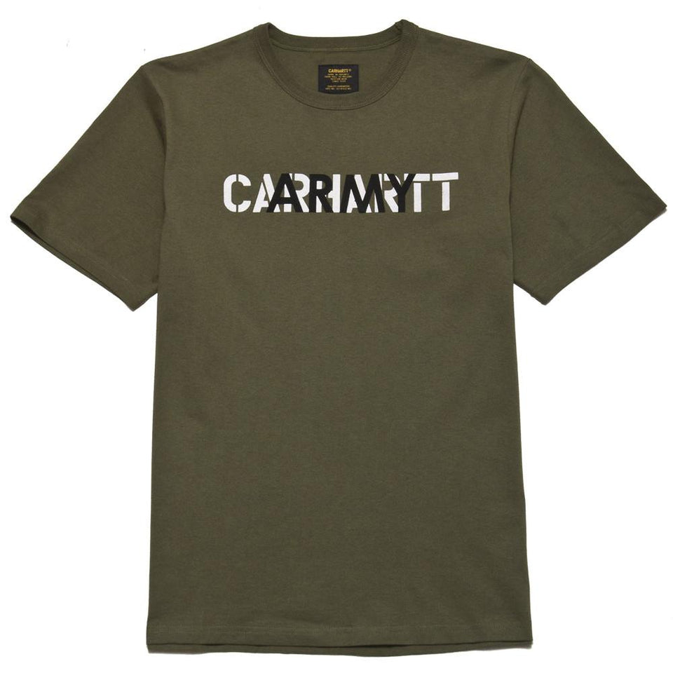 Carhartt W.I.P. S/S CA Training T-Shirt Rover Green at shoplostfound, front