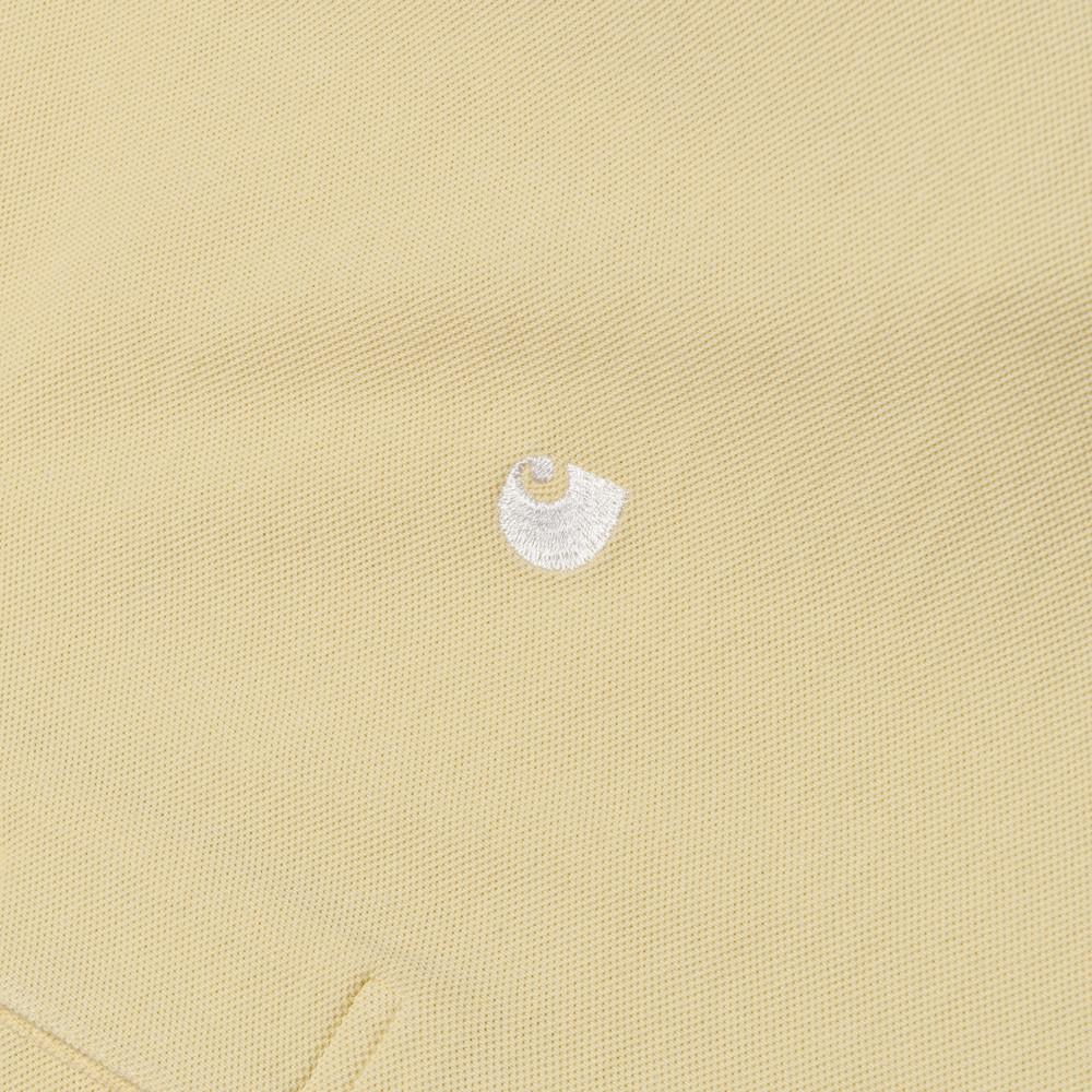 Carhartt W.I.P. Short Sleeve Chase Pique Polo Lion at shoplostfound, logo