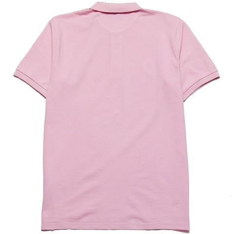 Carhartt W.I.P. Short Sleeve Chase Pique Polo Vegas Pink at shoplostfound, front