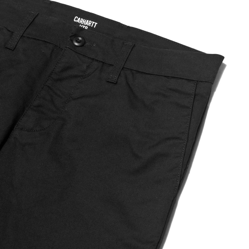 Carhartt W.I.P. Sid Pant Black Rinsed at shoplostfound, neck