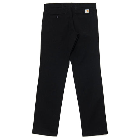 Carhartt W.I.P. Sid Pant 'Huron' Black Rinse at shoplostfound, front