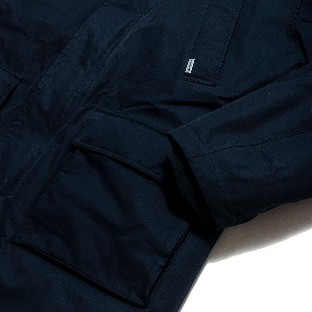 Carhartt W.I.P. Solphex Parka Dark Navy at shoplostfound, cuff