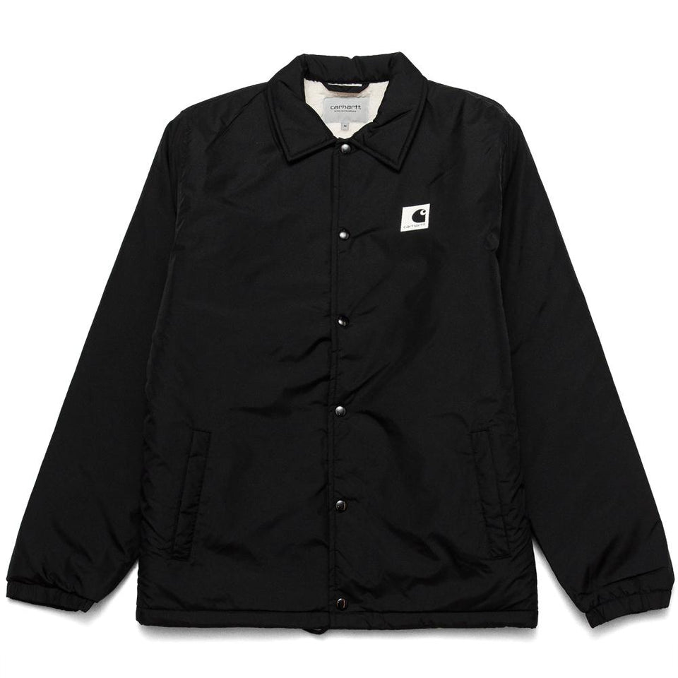 Carhartt W.I.P. Sports Pile Coach Jacket Black at shoplostfound, front