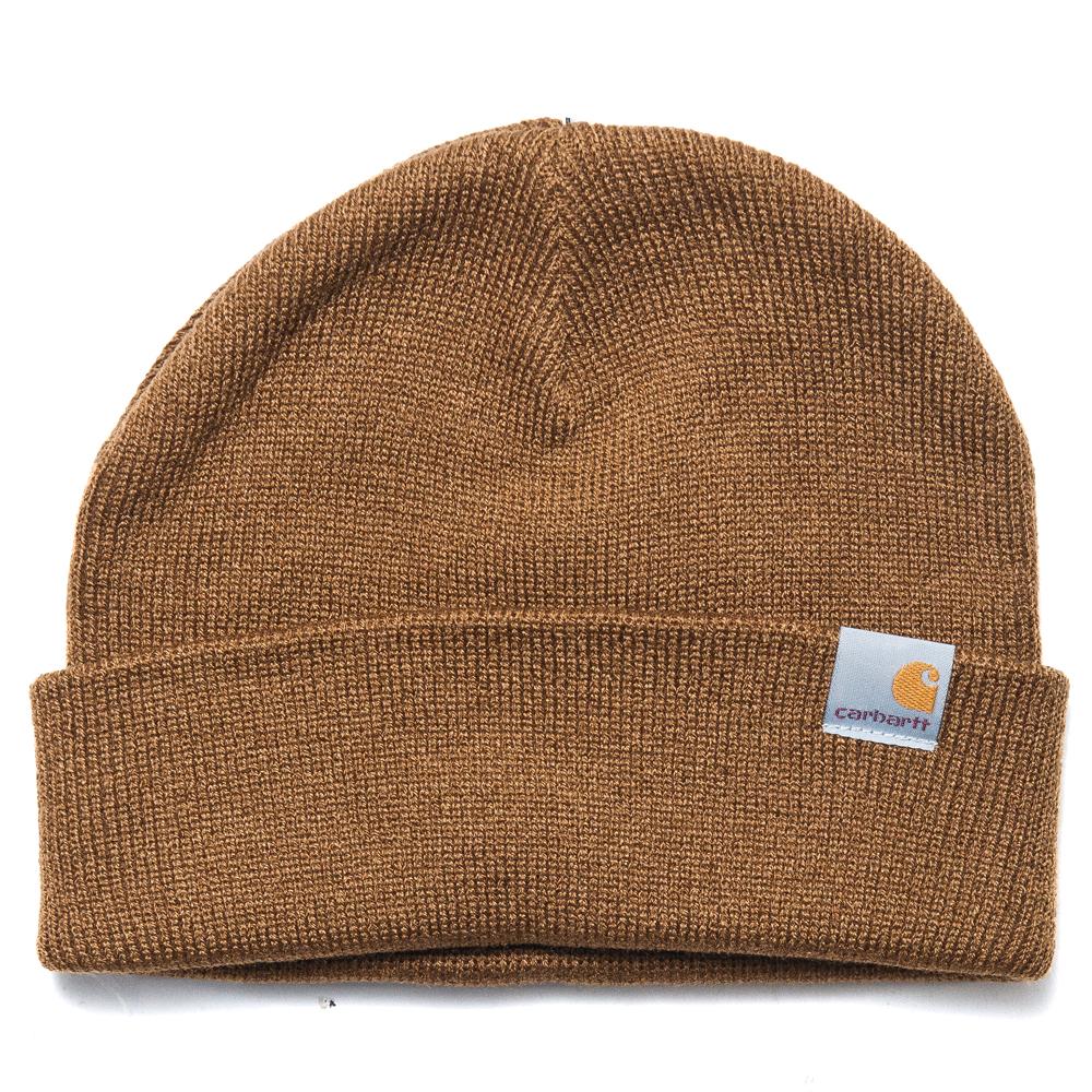 Carhartt W.I.P. Stratus Hat Low Hamilton Brown at shoplostfound, front