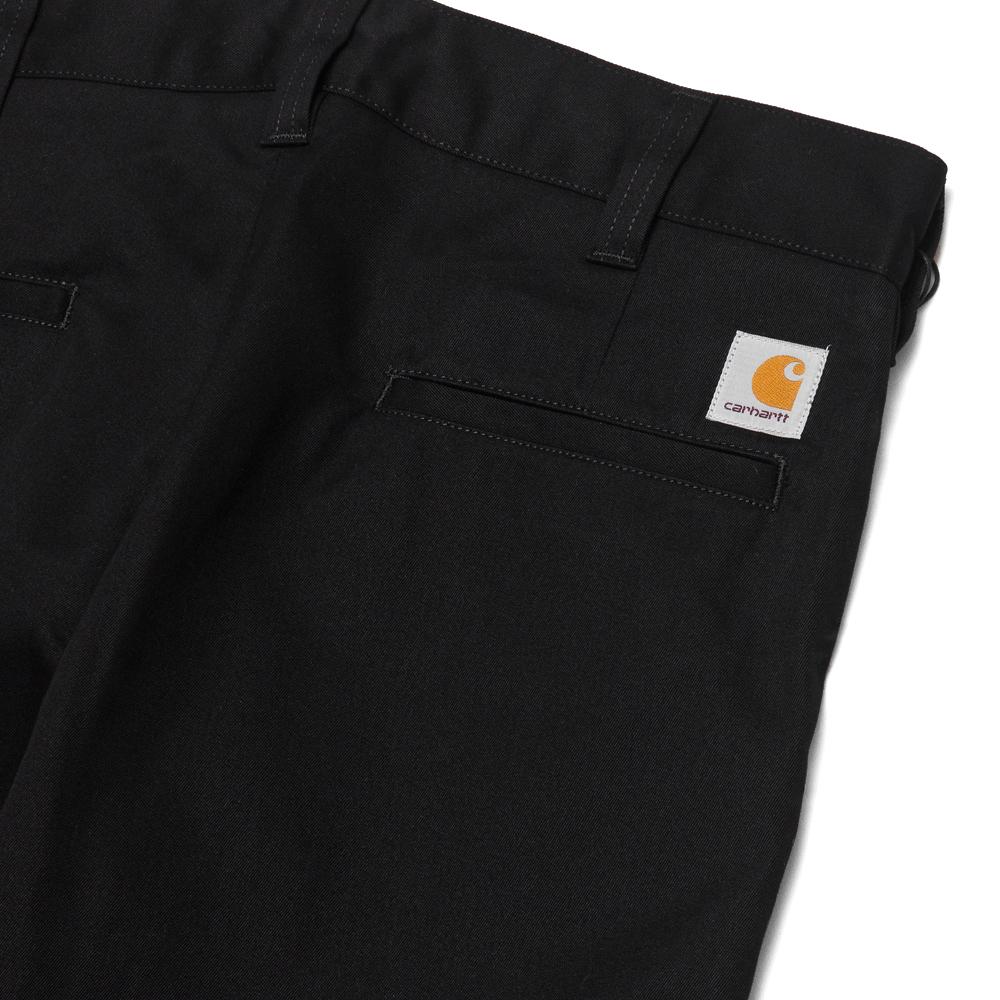 Carhartt W.I.P. Taylor Pant Black at shoplostfound, detail