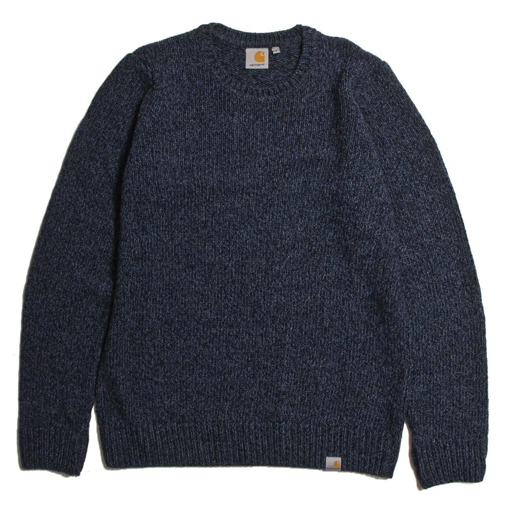 Carhartt W.I.P. Morris Sweater Black/Navy Heather