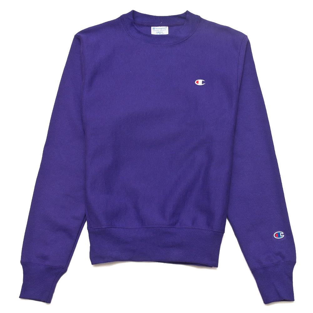 Champion Fleece Pullover Purple at shoplostfound, front