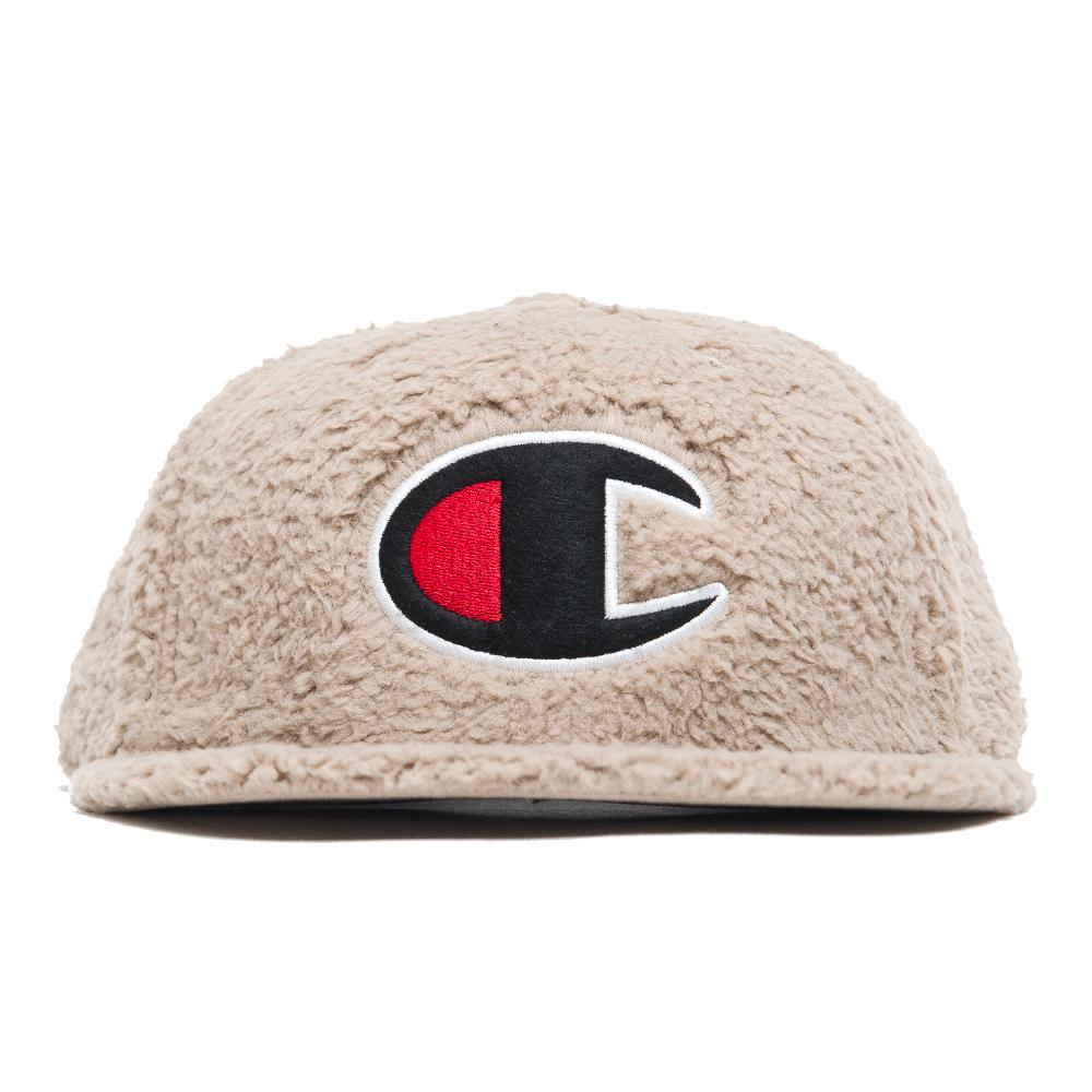 Champion Sherpa Baseball Hat Khaki at shoplostfound, front