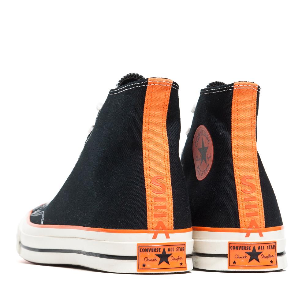 Converse 1970s x Vince Staples Hi Blk/Orange at shoplostfound, back