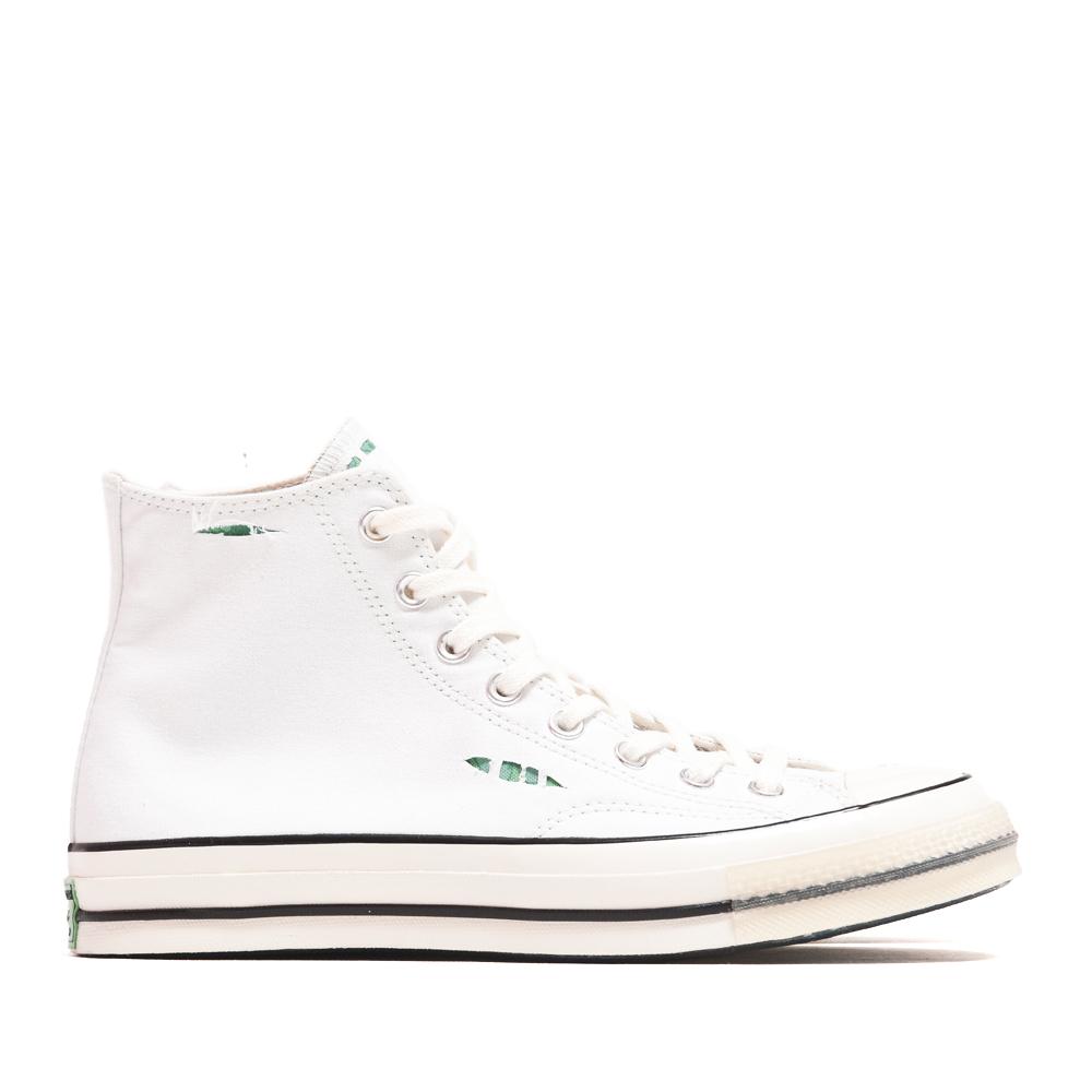 Converse Chuck 70 Hi x Dr.Woo White/Absinthe at shoplostfound, side