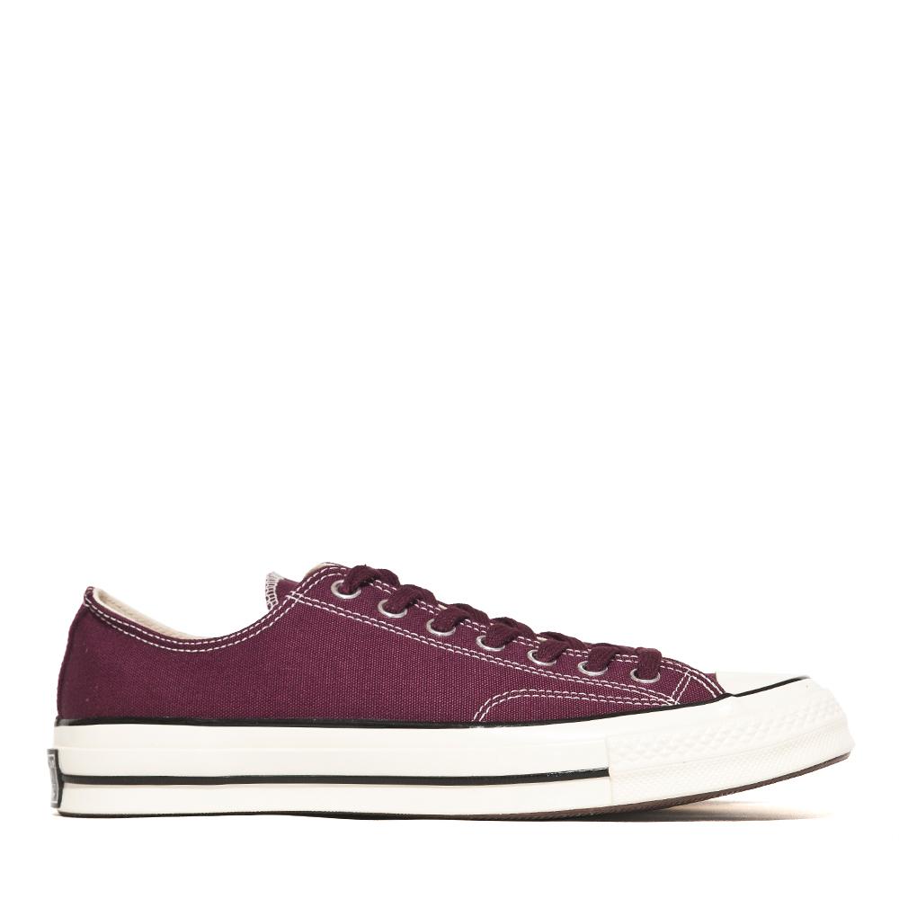 Converse Chuck Taylor CTAS 70 OX Dark Sangria at shoplostfound, side