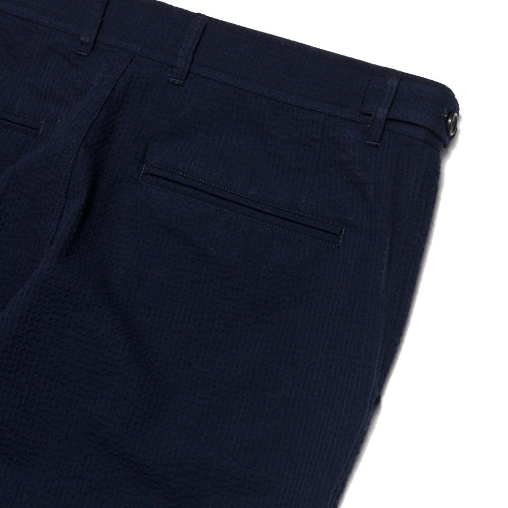 Corridor Navy Seersucker Trouser at shoplostfound, detail
