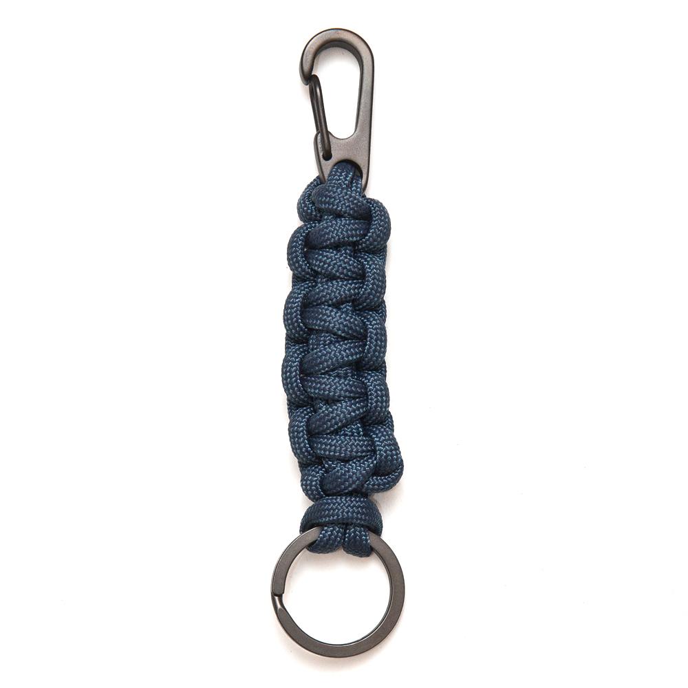 DSPTCH Mini Key Chain Slate Blue/Gunmetal at shoplostfound, front